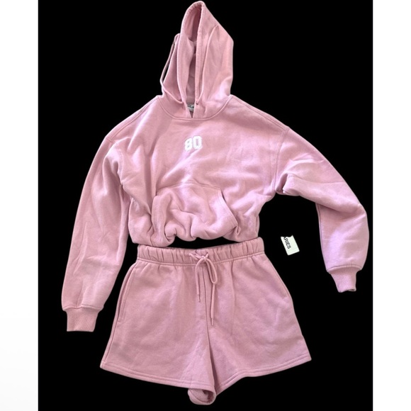 No Boundaries Sweaters - No Boundaries Hoodie Short Set NWT